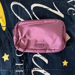 PINK VICTORIA'S SECRET FANNY PACK Burgundy Rose…NWT